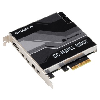 PCI Express la 1 x Displayport/2 x Thunderbolt4 (USB 3.2 Gen 2-C)/ 2 x Mini Displayport, Gigabyte MAPLE RIDGE
